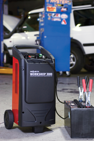 Projecta's workshop battery charger