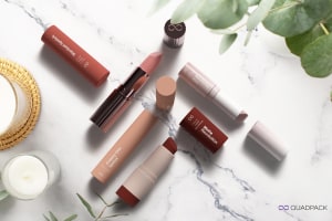 Quadpack releases mono-material lipstick range