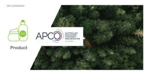 Quadpack scores leading APCO sustainability rating