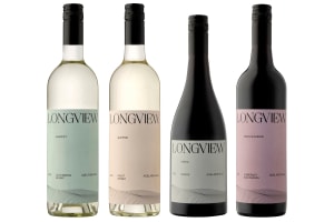 Clean, classic labels for Longview redesign