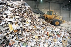 Paper and board excluded from export waste ban