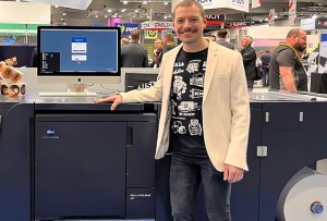 Revolution into labels with Konica Minolta
