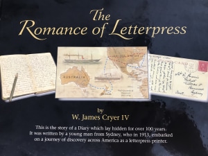 Cryer publishes The Romance of Letterpress