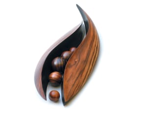 Free flow: turned and carved
