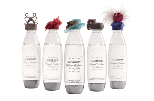 SodaStream launches bottles with hats worn by royals