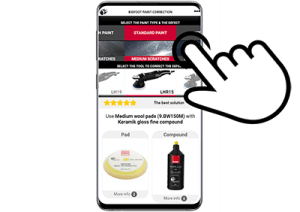 Have you discovered the RUPES paint correction app?