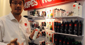 Glossy finish with Rupes