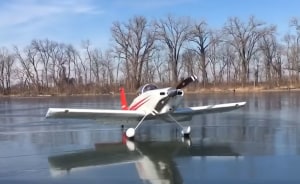 FRIDAY FLYING VIDEO: RV8 on Ice