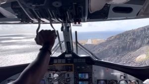 Thursday Flying Video: Saba Approach