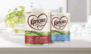 Nature centres Karicare Toddler redesign