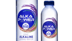 Water brand adds power to its packaging
