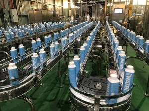 JUST Water takes the plunge
