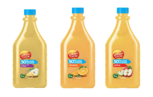 Half the sugar in new Golden Circle juices
