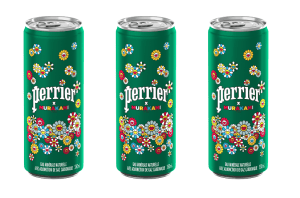 Perrier sparkles with Murakami design