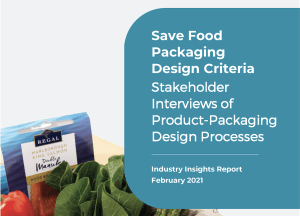 Industry report: Save Food Packaging Design Project
