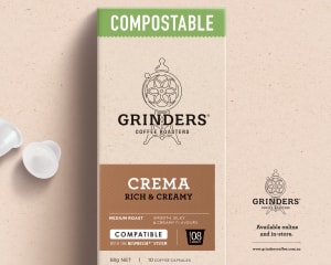 Grinders releases compostable capsule range