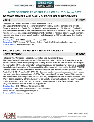 ADM Premium 655 Tenders
