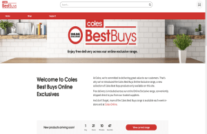 Coles launches online best buys platform