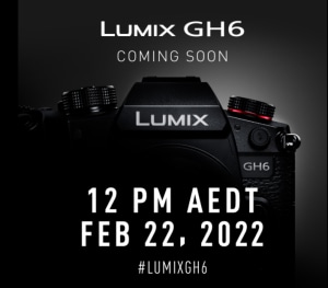 Panasonic confirms GH6 to be released via livestream on February 22