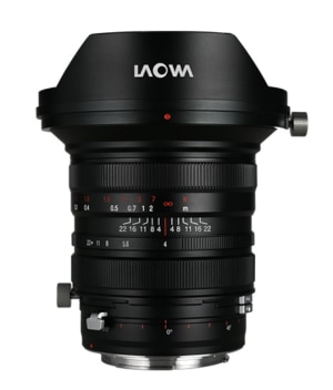 Venus Optics announces Laowa 20mm f/4 Zero-D Shift lens