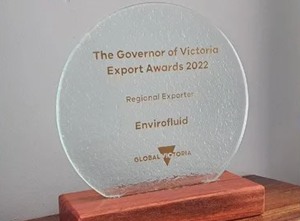 Envirofluid wins export award