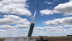 Black Sky fires nine guided weapons