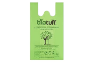 Biotuff offering compostable shopping bags