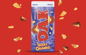 Oak cracks with Violet Crumble
