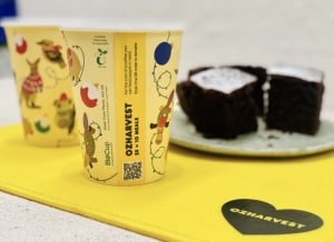 OzHarvest launches Christmas fundraising cups 