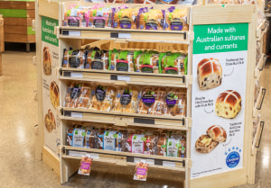 Woolworths is loaded up for hot cross bun season