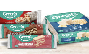 Green's launches indulgent baked goods at Coles