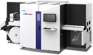 Screen raises the bar with new label press