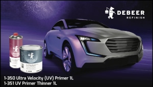 Get smart with DeBeer Refinish 1-350 Ultra Velocity primer 