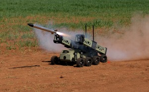 Australian robot mounted rocket collaboration