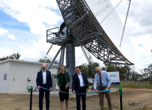Lockheed Martin and Av-Comm install SouthPAN dish