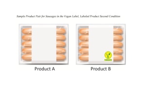 Study: The impact of a label on consumer opinion