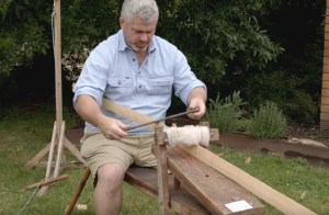 VIDEO: Making a traditional English longbow