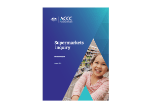 ACCC supermarket inquiry interim report delivered