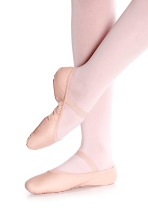 So Danca: SD55 Blossom: Child Full Sole Leather Ballet Slipper