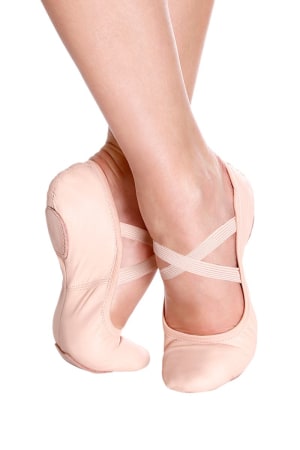 So Danca: SD60S Betty: Child Split Sole Leather Ballet Slipper