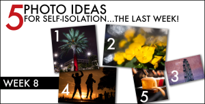 Photo tips for isolation: the final week!