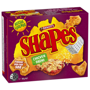 Keep Parm and Carry on, Arnott&rsquo;s new Shapes