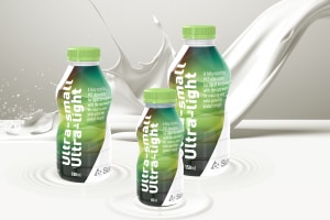 Sidel launches ultra-light mini PET bottle for dairy