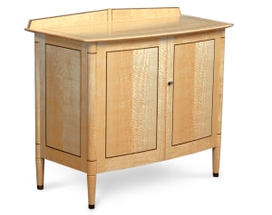 Frank Wiesner's silver ash sideboard