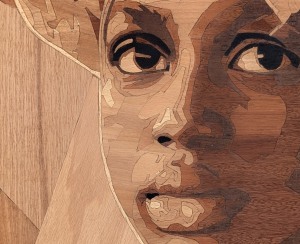 "Free Verse" poetry in marquetry exhibition opens in the USA