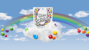 Skittles celebrates all the colours of the rainbow