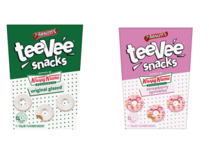 Switch on: Krispy Kreme, Arnott's create teeVee range