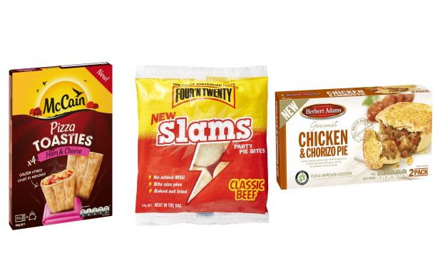 Pies and pizzas expand into new categories