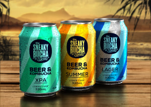 Kombucha sneaks into new beer