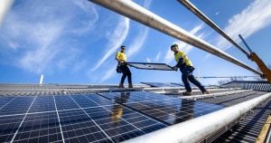 Fall in quarterly emissions 